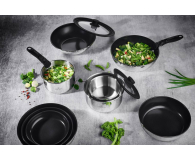 Gerlach Zestaw garnków stalowych Smart Steel (16,18,20 cm) - 1460909 - zdjęcie 4